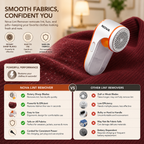 NONALIN Electric Lint Remover — Fabric Shaver & Pilling Remover