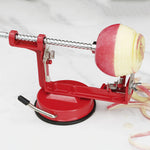 3 in 1 Fruit Peeler Machine Hand Crank Fruit Slicer Corer Apple Skin Cutter Peeling Tool Sharp Fruit Peel Remover Kitchen Gadget